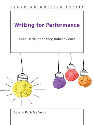 cover image of Writing for Performance